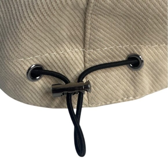 Sun Cap Hat With Adjustable Strap Gardening Beige Corduroy - Picture 7 of 7